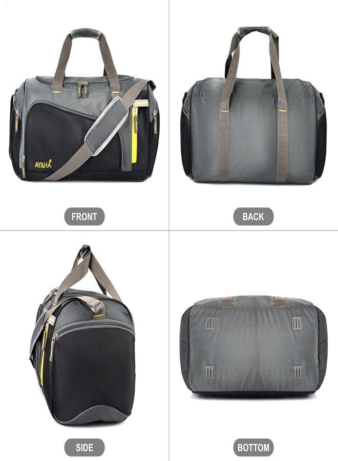 Ayaha Travel Bag, Weekender Duffle Bag, Luggage Bag for Travelling, Cabin Bag with Adjustable Long Strap, Multi Pockets & Light Weight to Carry (50x25x28cm) 35 litres - Image 3